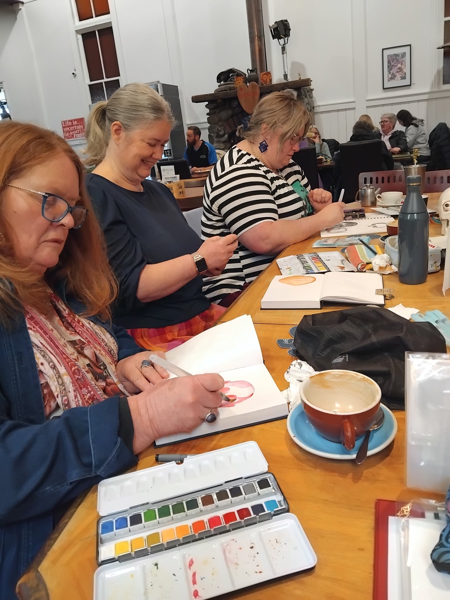 Watercolour workshop, portrait edition