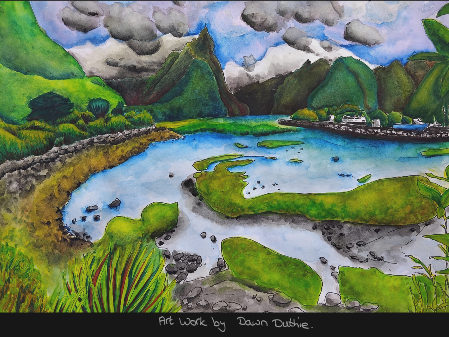 NZ endangered birds magnet boards.