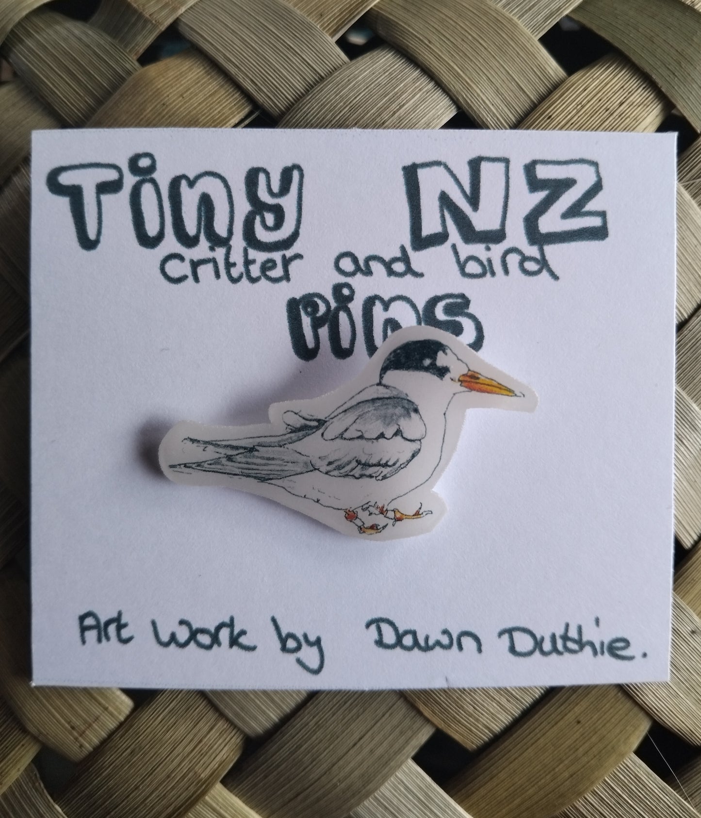 All the Tiny NZ critter and bird pins.