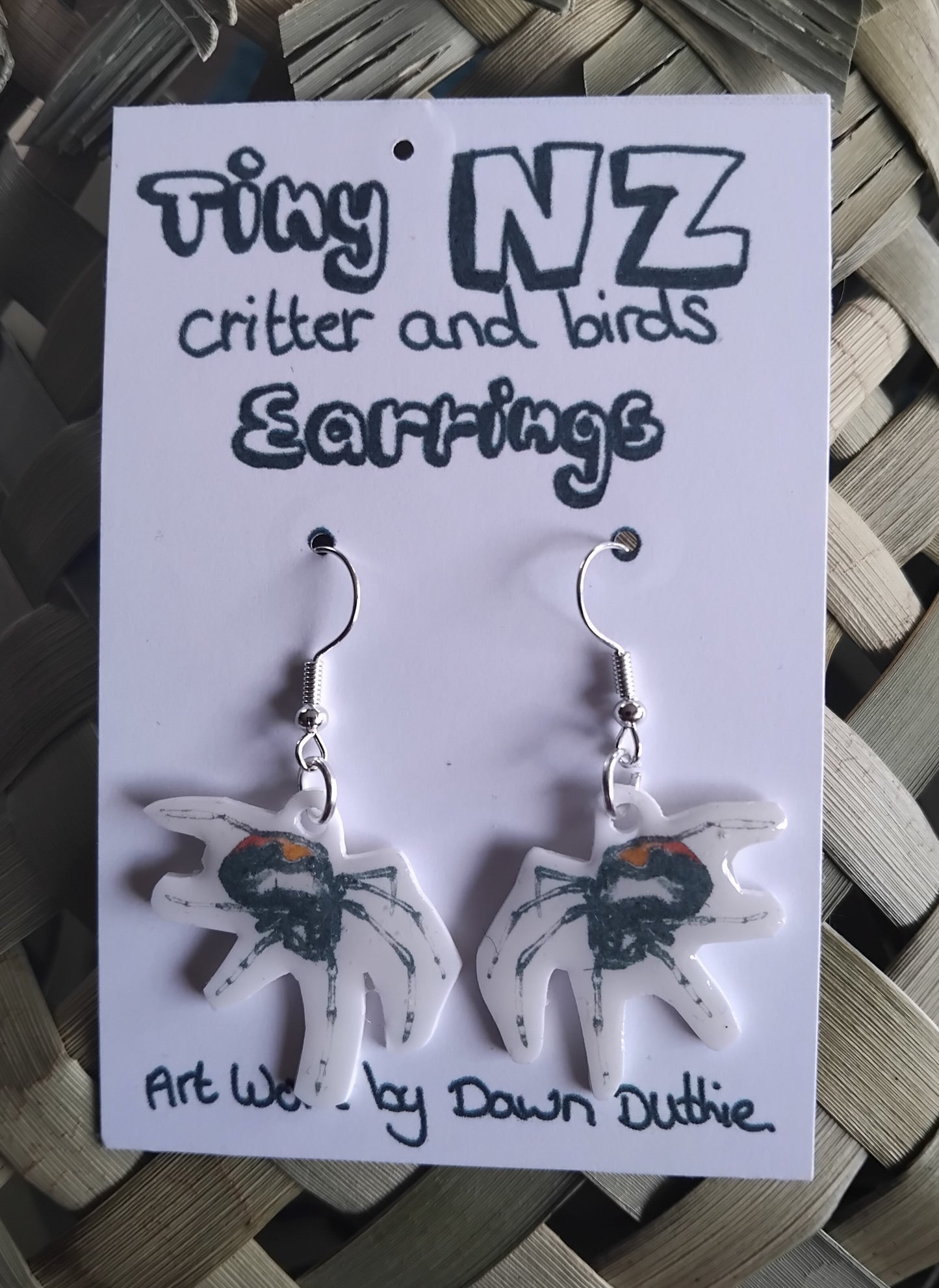 All the Tiny NZ critter and birds earrings.