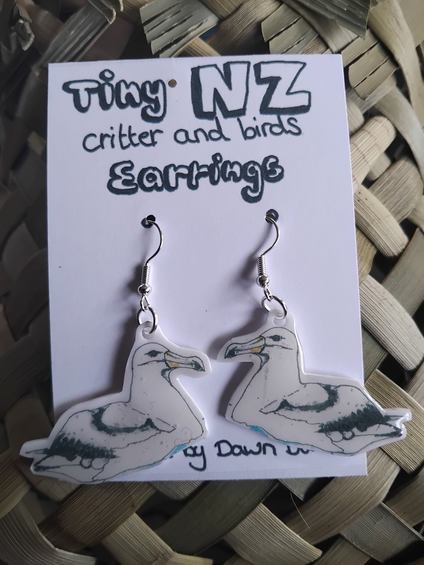 All the Tiny NZ critter and birds earrings.