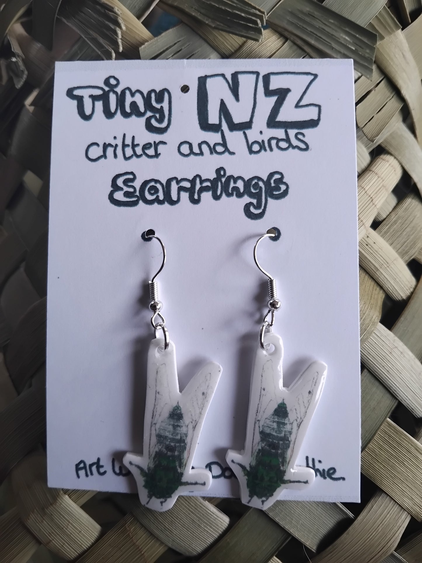 All the Tiny NZ critter and birds earrings.