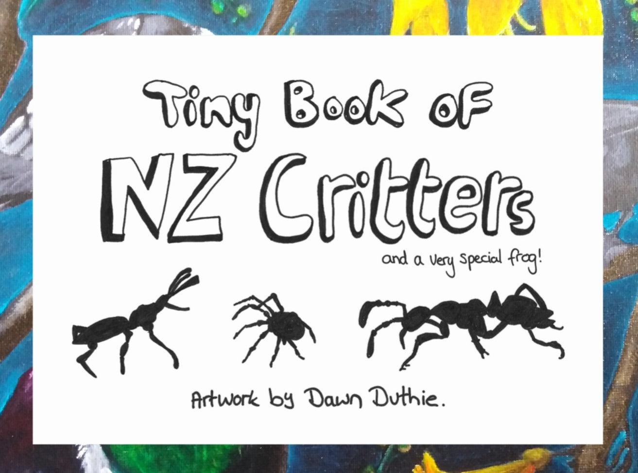 A Tiny book of nz critters.