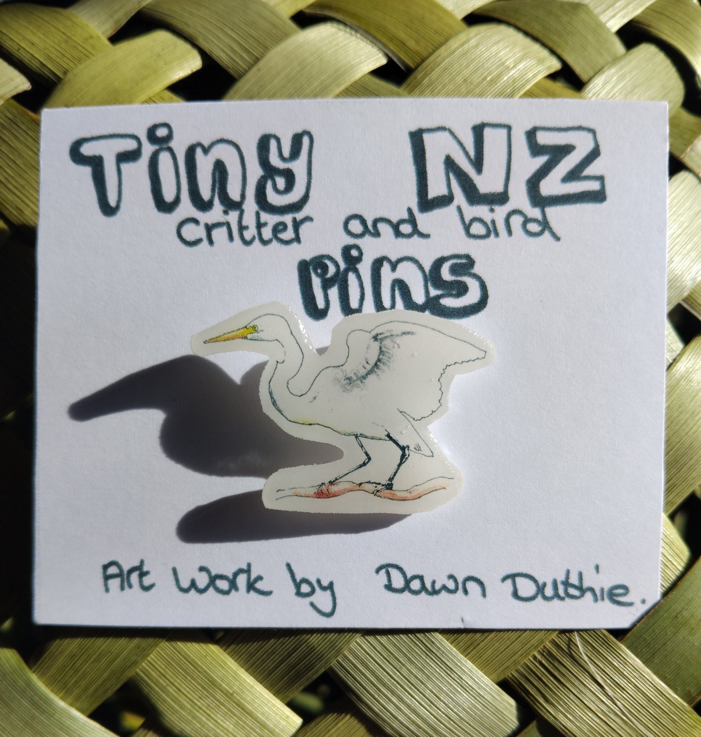 All the Tiny NZ critter and bird pins.