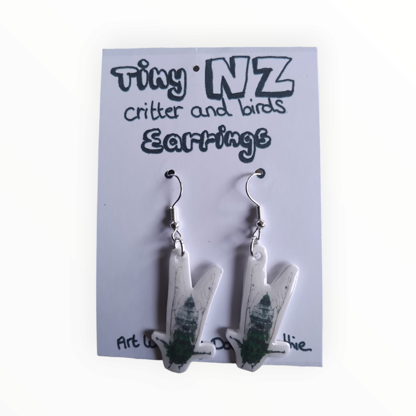 All the Tiny NZ critter and birds earrings.