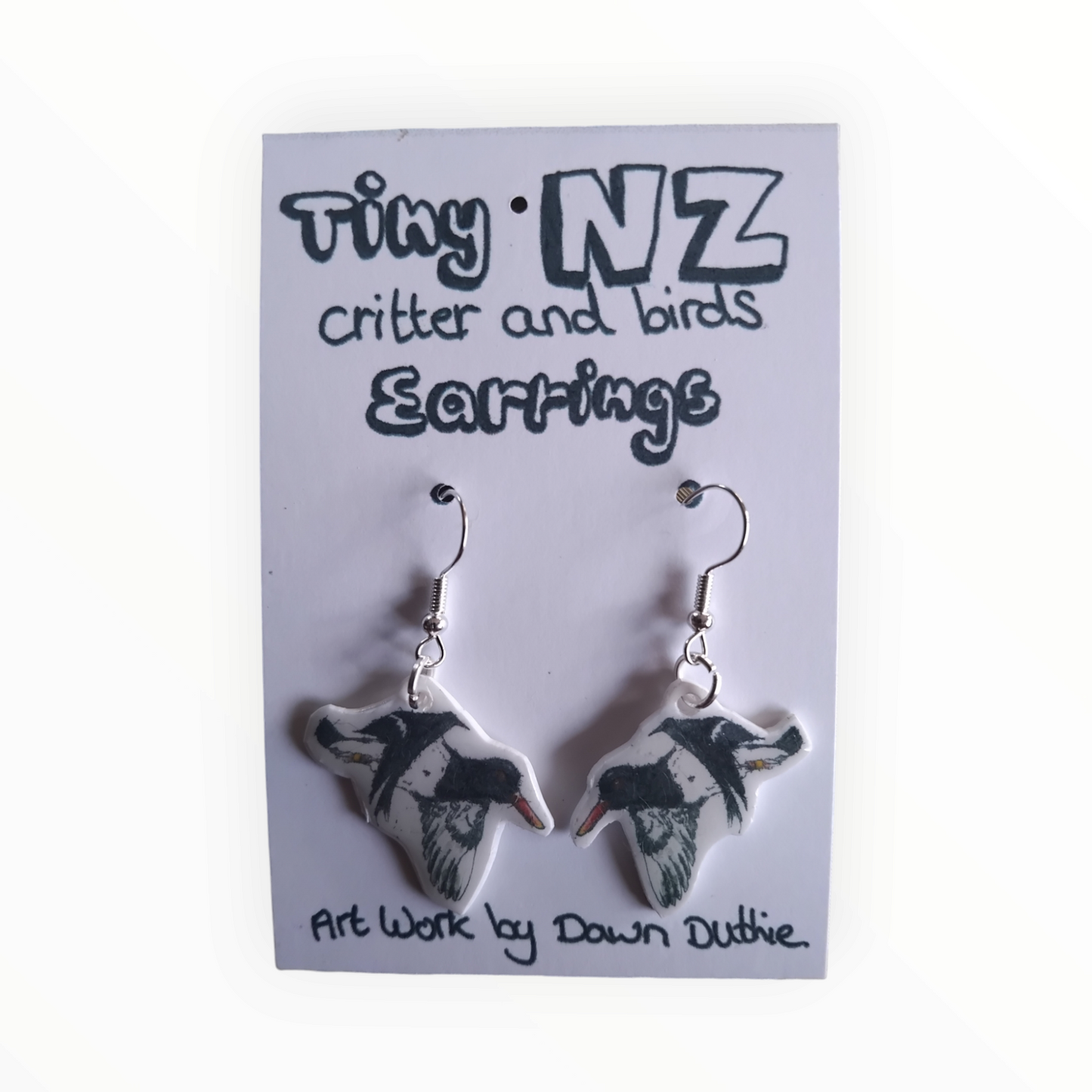 All the Tiny NZ critter and birds earrings.