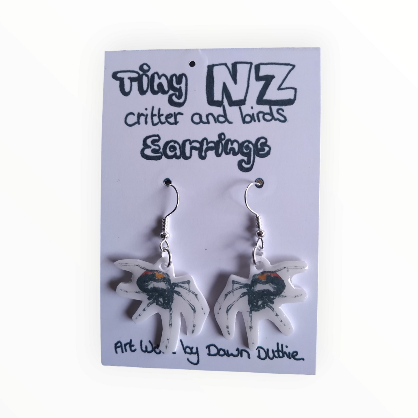 All the Tiny NZ critter and birds earrings.