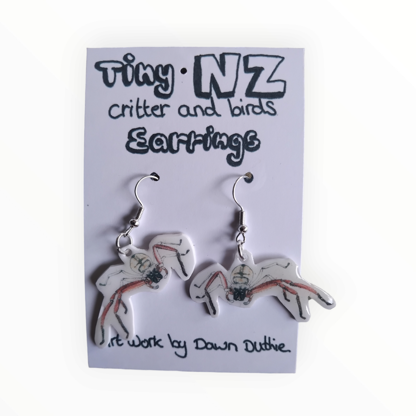 All the Tiny NZ critter and birds earrings.