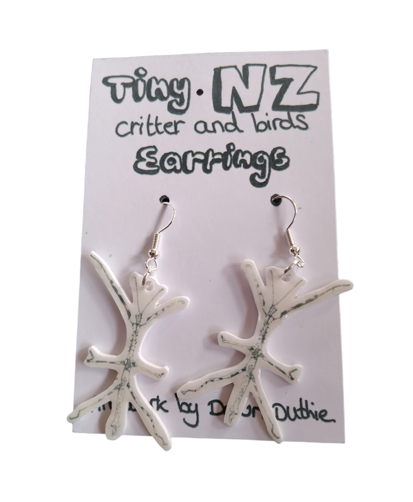 All the Tiny NZ critter and birds earrings.