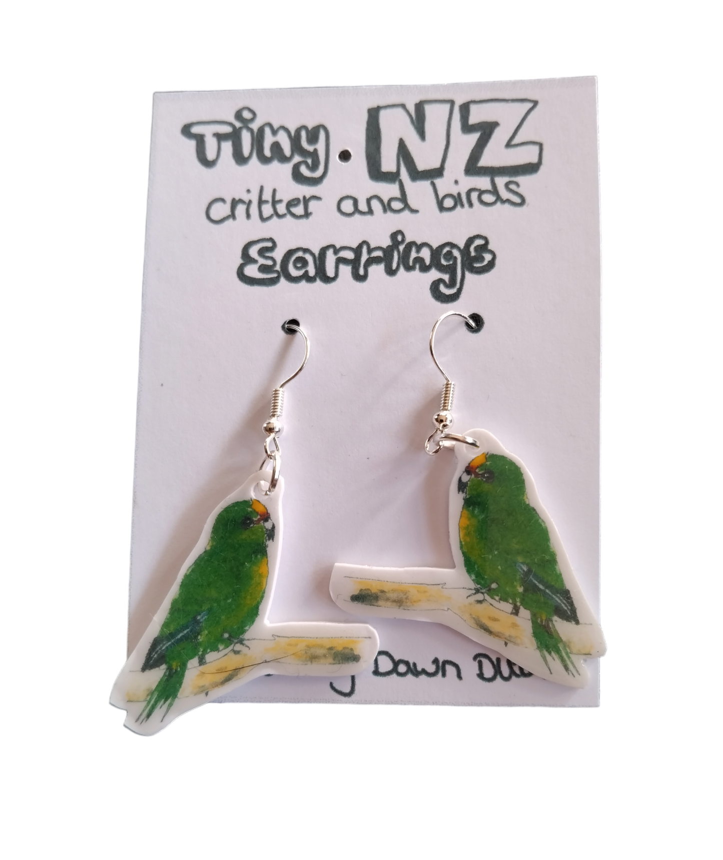 All the Tiny NZ critter and birds earrings.