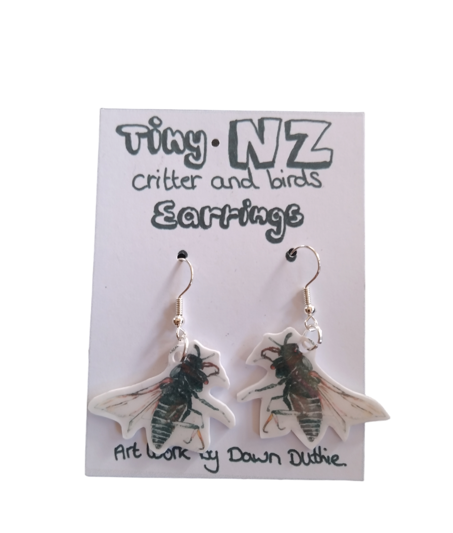 All the Tiny NZ critter and birds earrings.