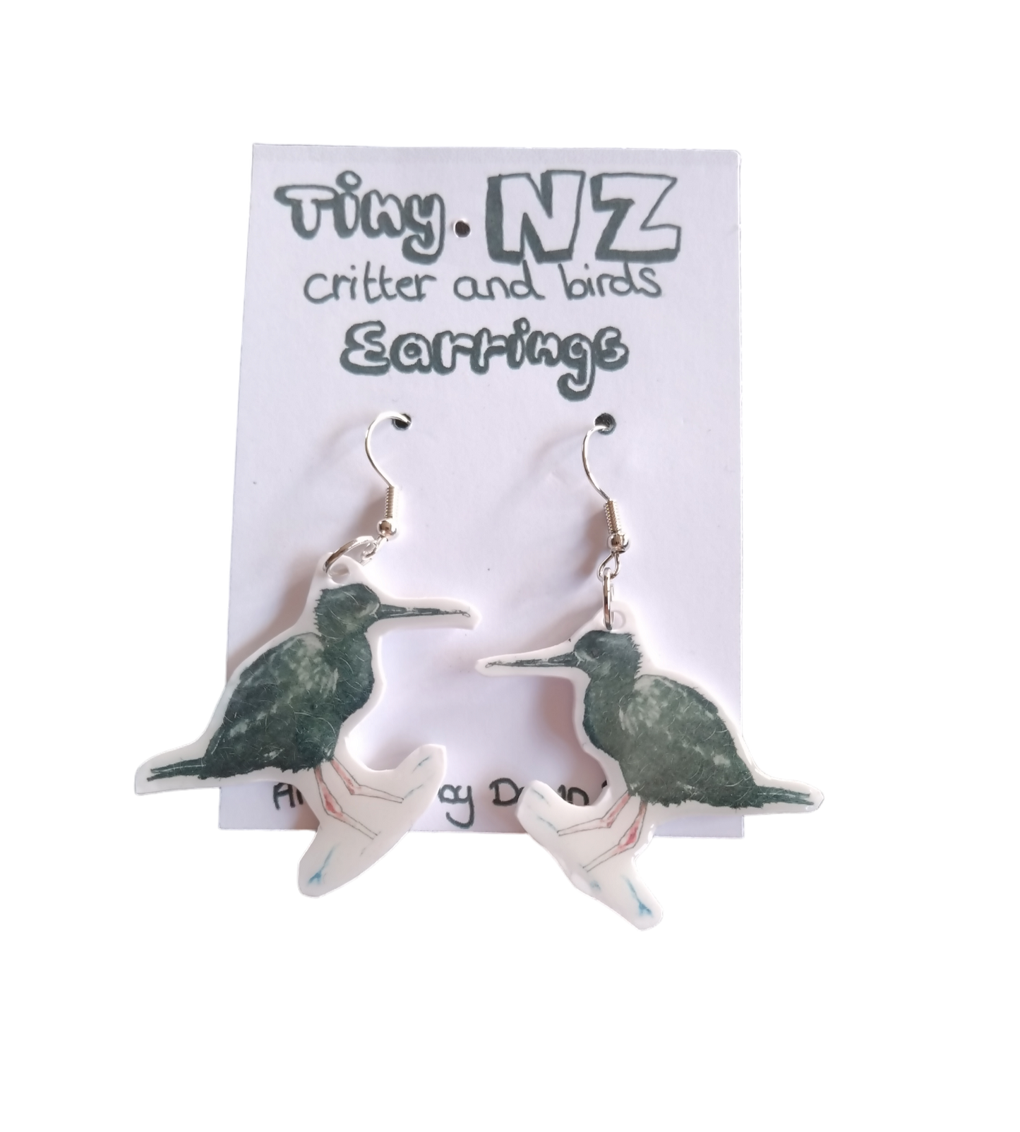 All the Tiny NZ critter and birds earrings.