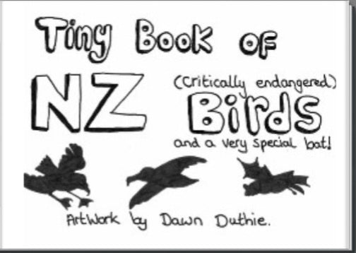 A Tiny book of nz birds.