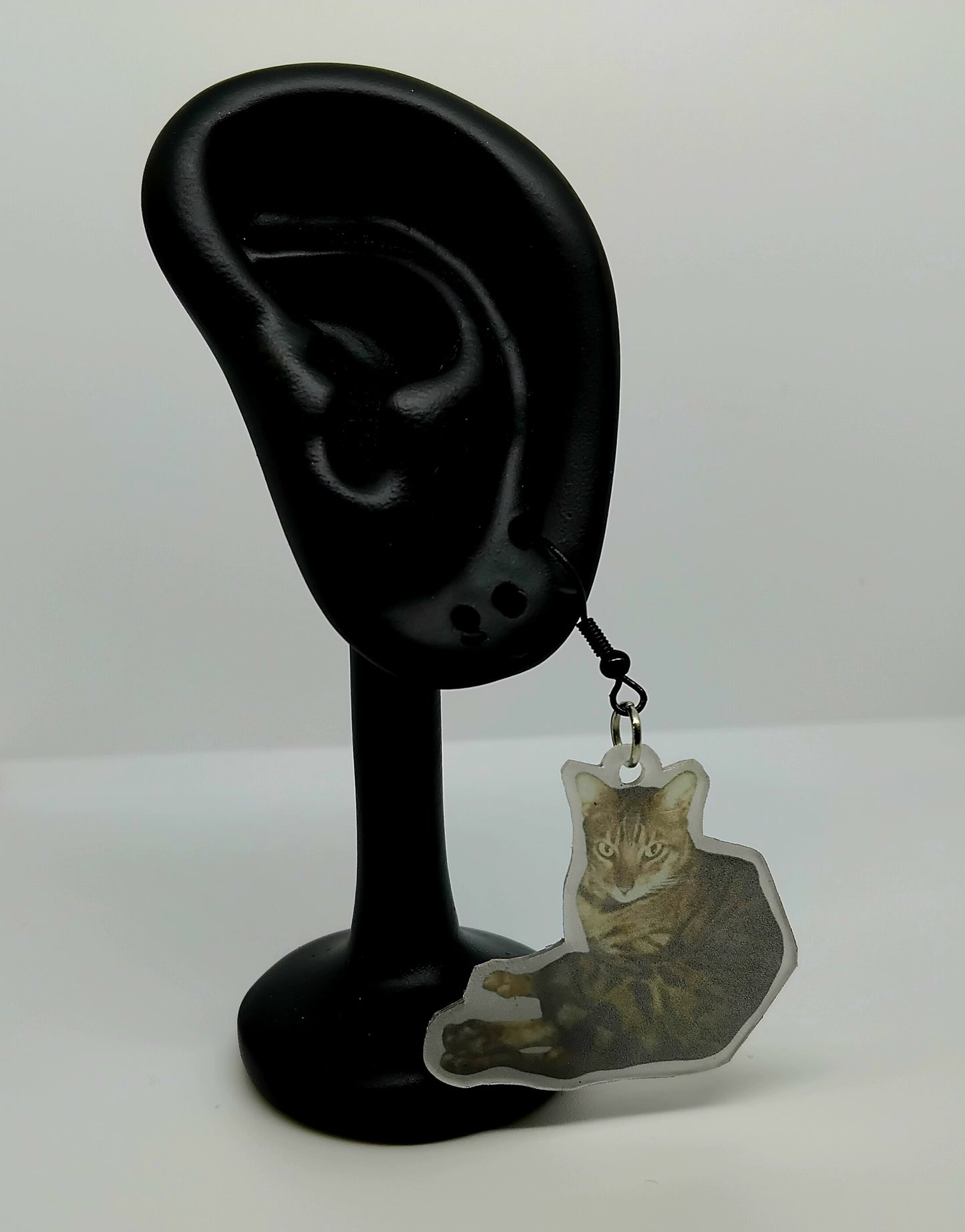Custom Pet Photo Shrinky Dink Earrings – Personalised Pet Jewellery