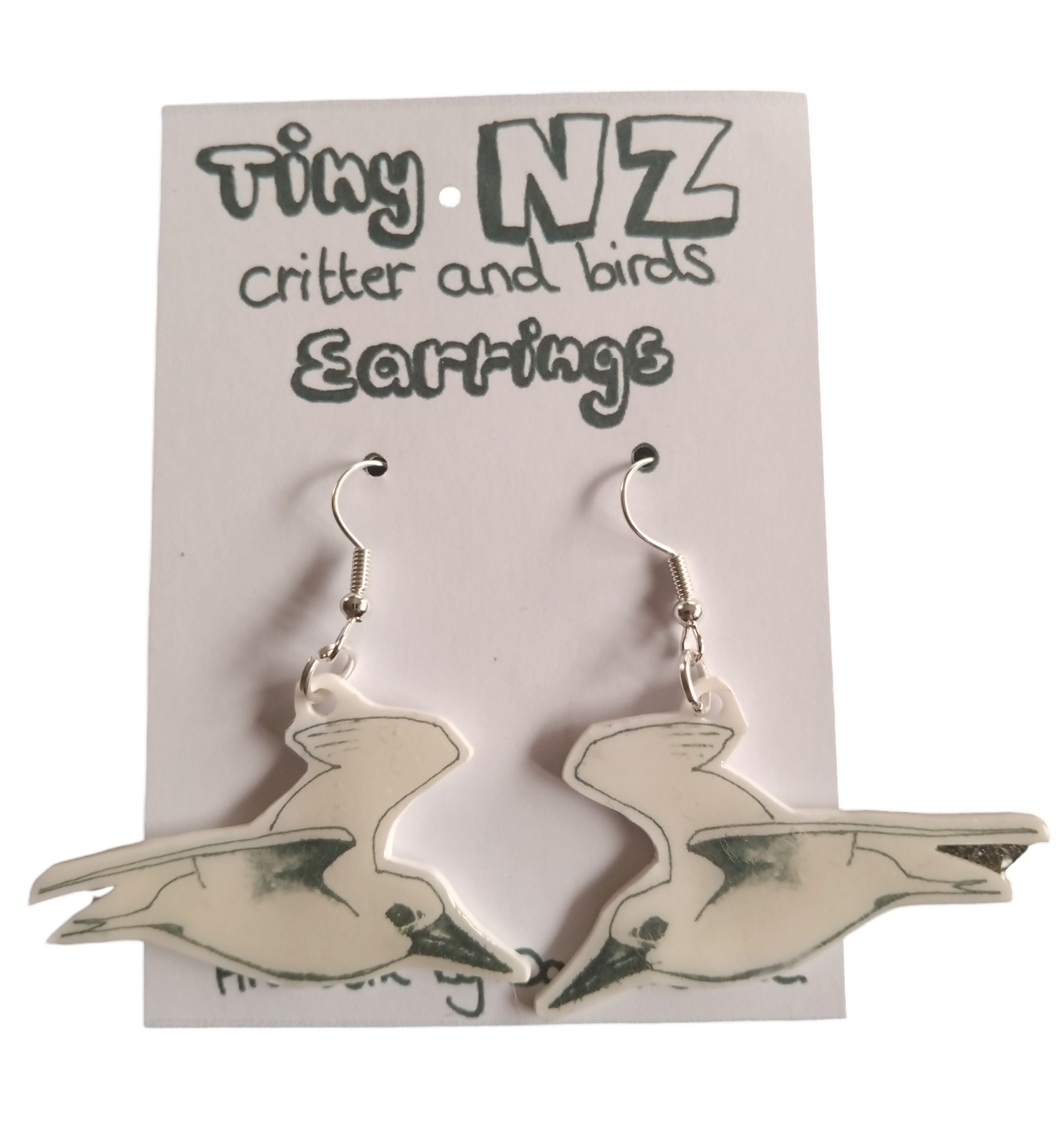 All the Tiny NZ critter and birds earrings.