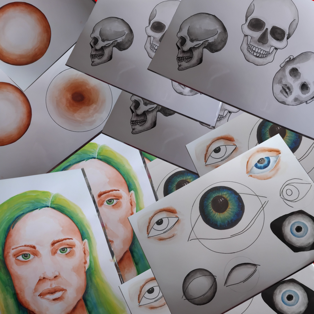 Watercolour workshop, portrait edition