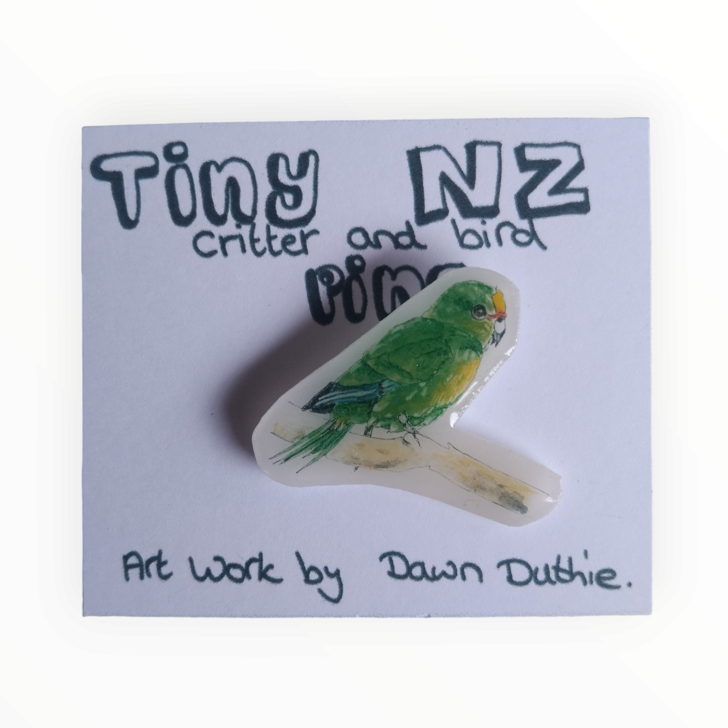 All the Tiny NZ critter and bird pins.