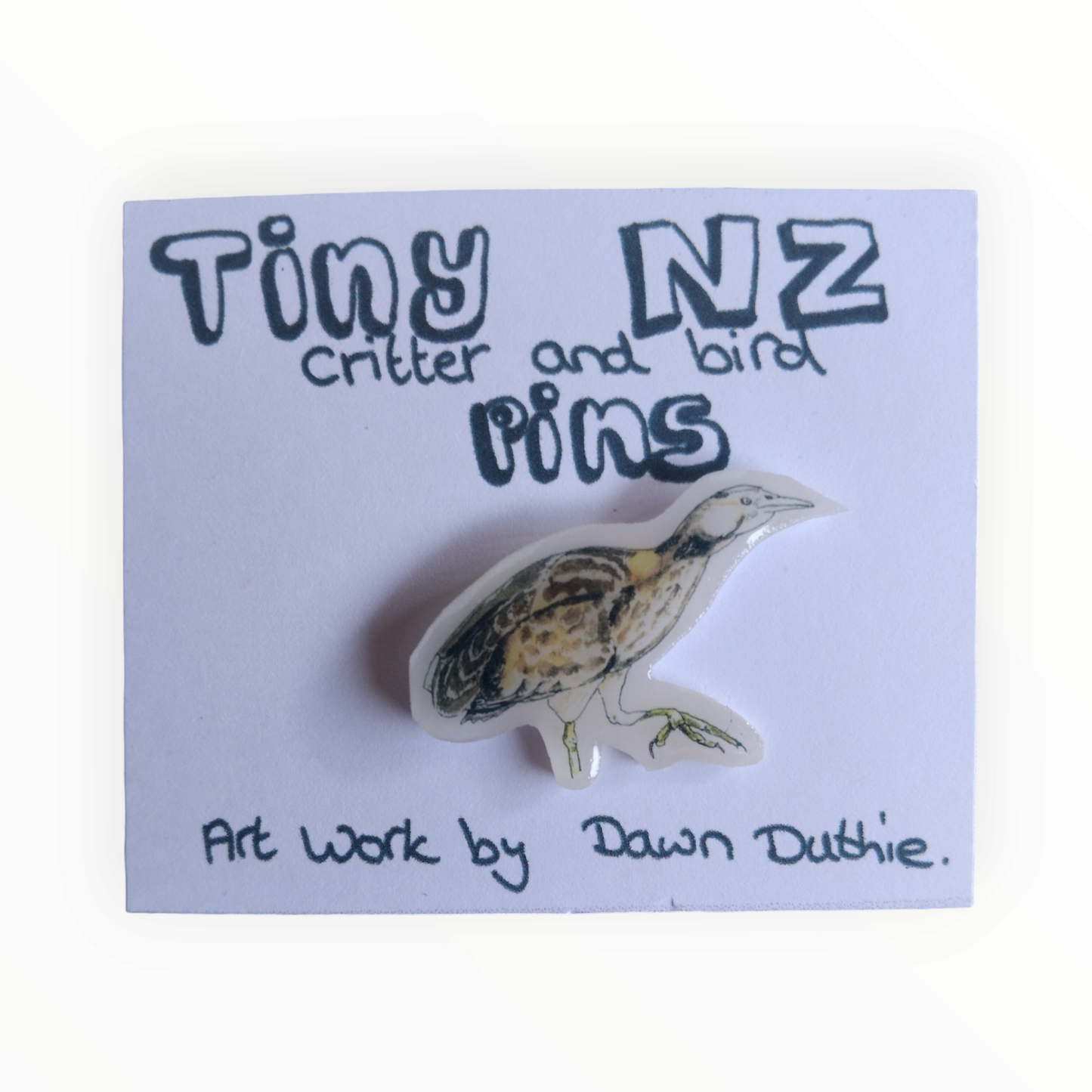 All the Tiny NZ critter and bird pins.