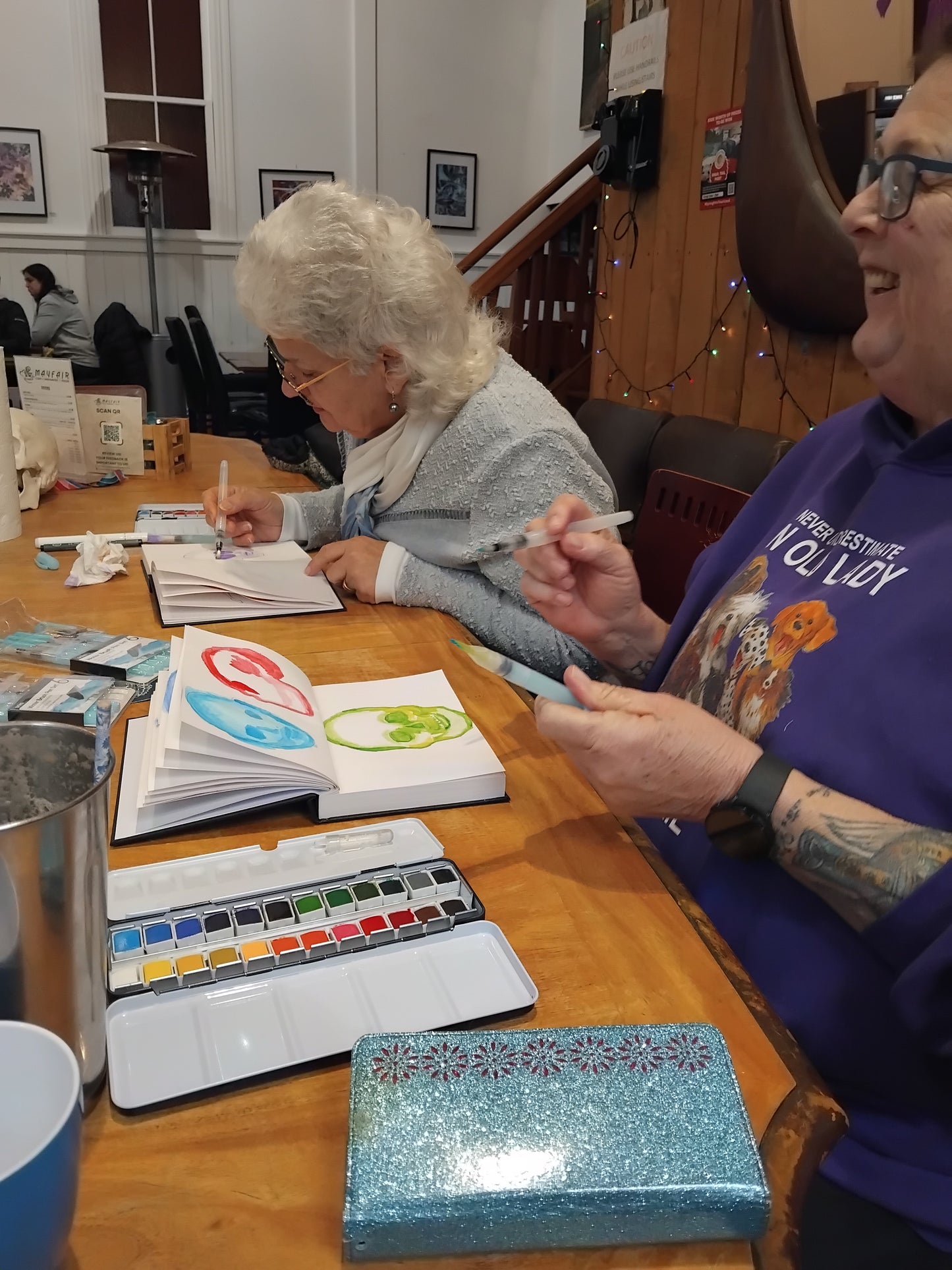 Watercolour workshop, portrait edition
