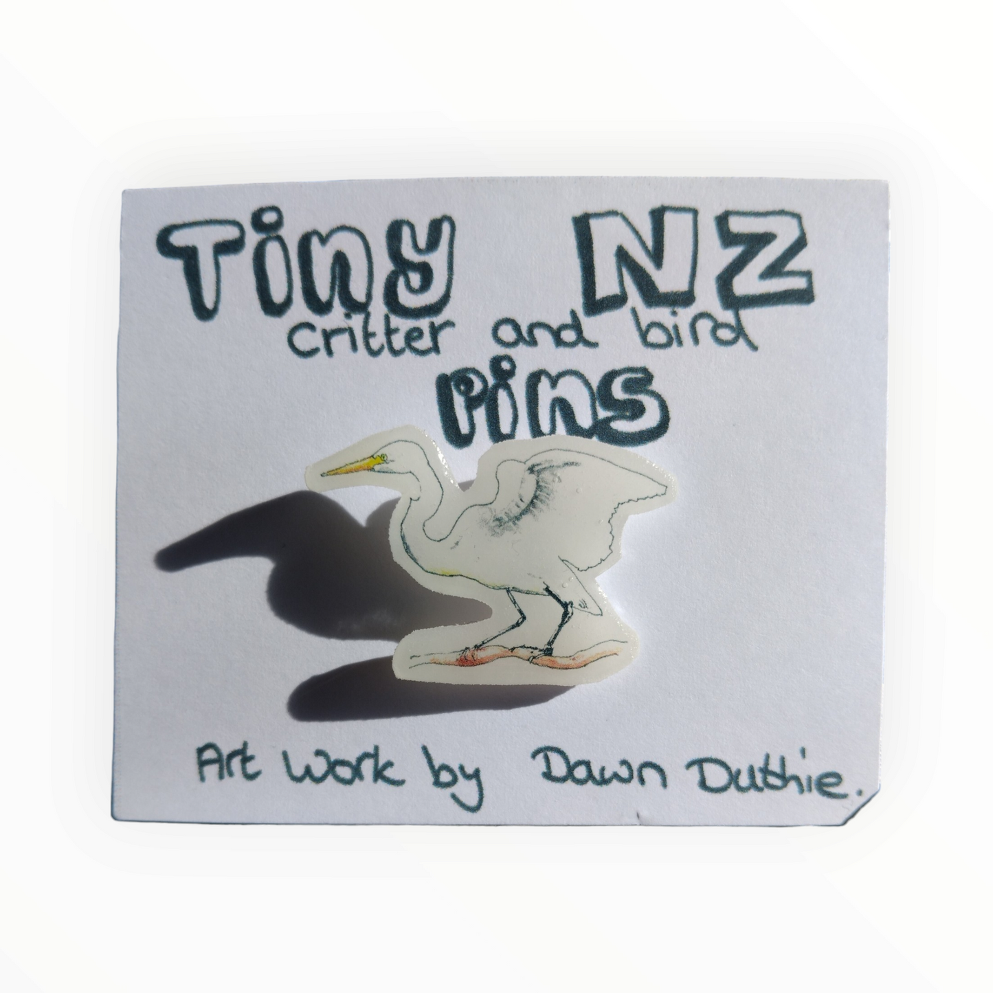 All the Tiny NZ critter and bird pins.