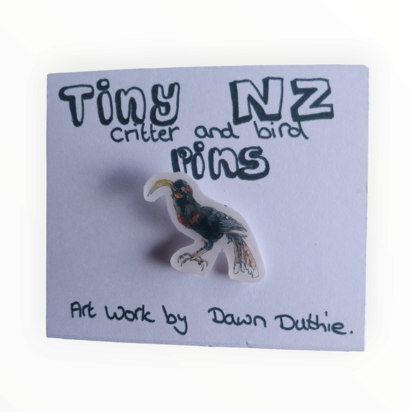 All the Tiny NZ critter and bird pins.