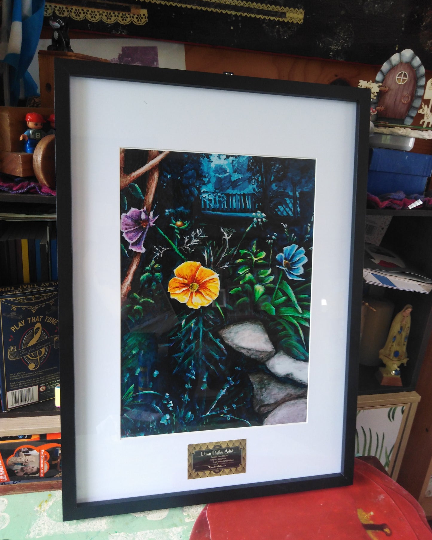 Fine art print. Scottish wildflowers