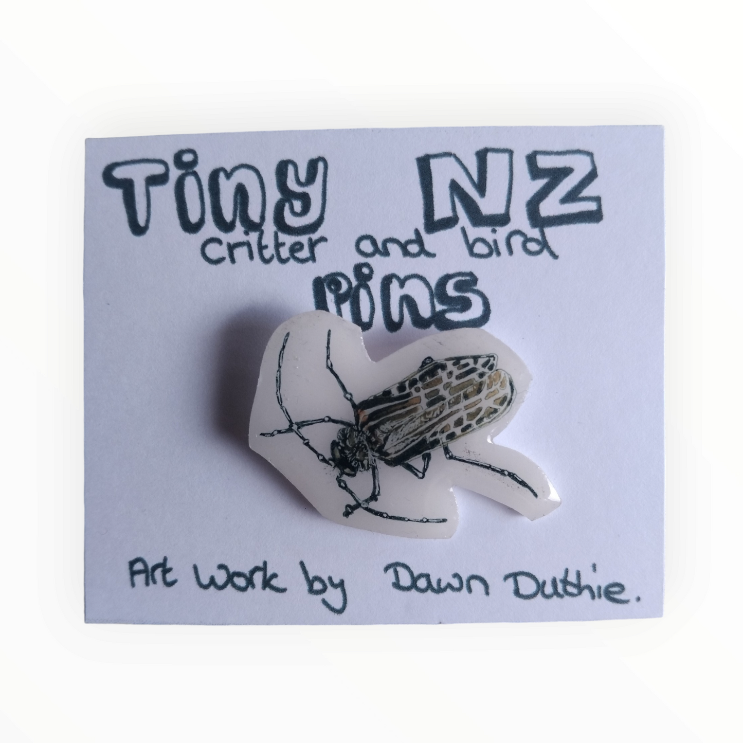 All the Tiny NZ critter and bird pins.