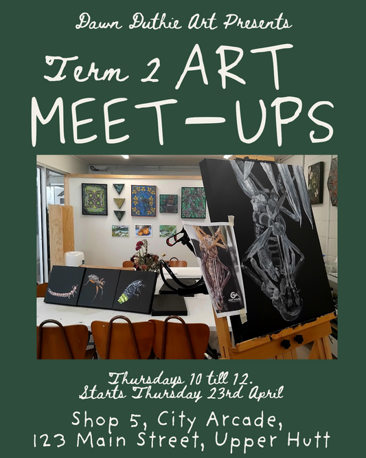Weekly Art Meet-Up in Upper Hutt | Creative Community Sessions with Dawn Duthie