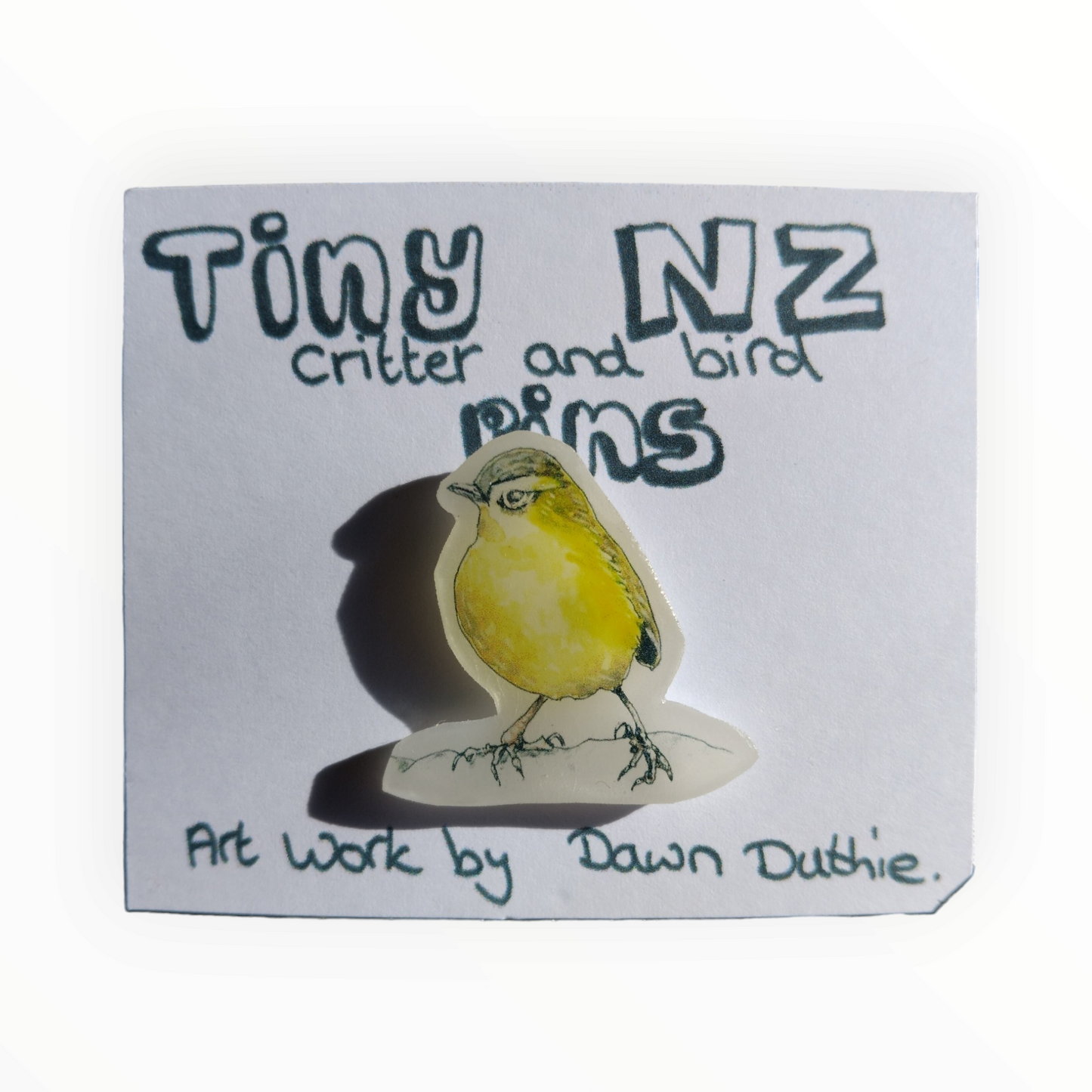 All the Tiny NZ critter and bird pins.