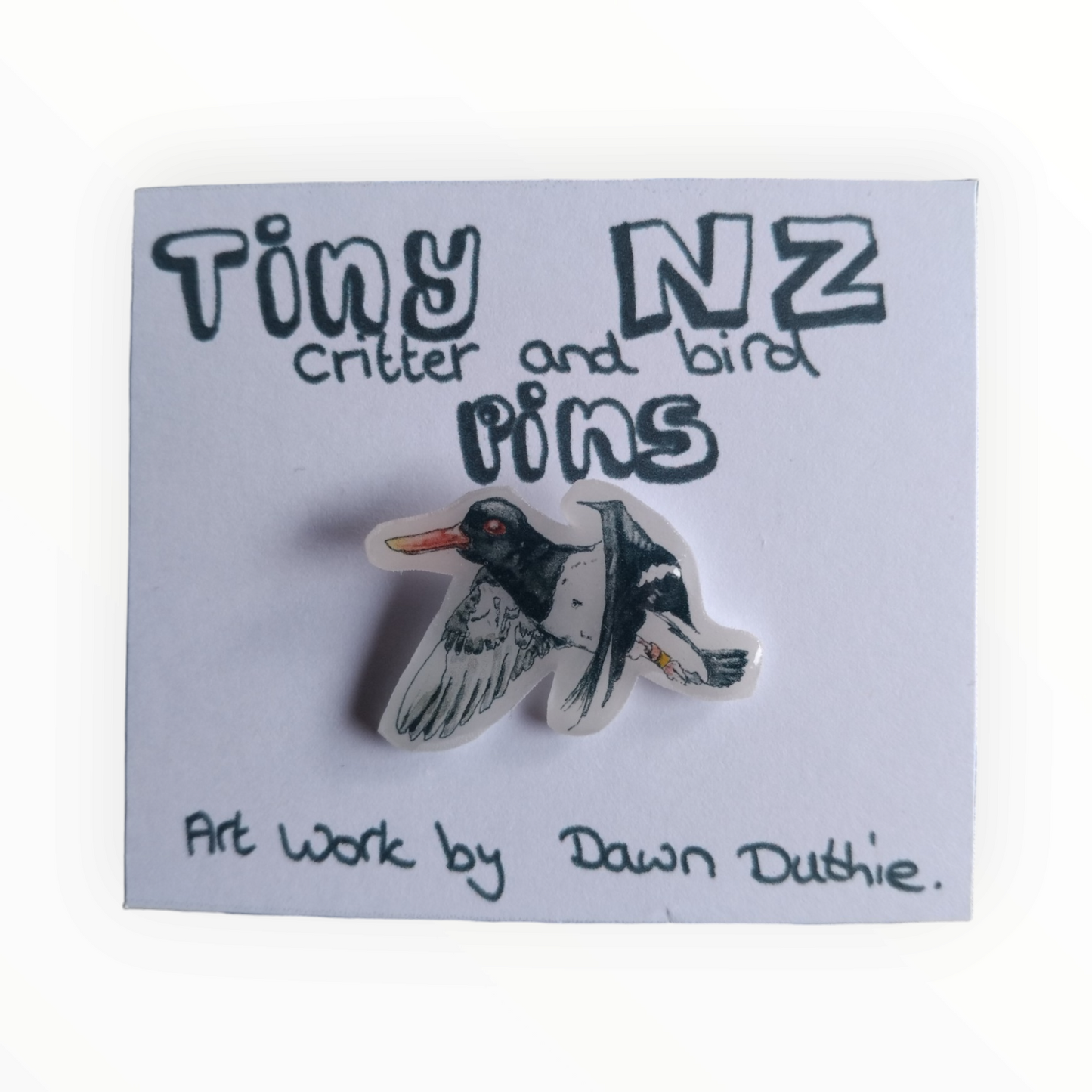 All the Tiny NZ critter and bird pins.