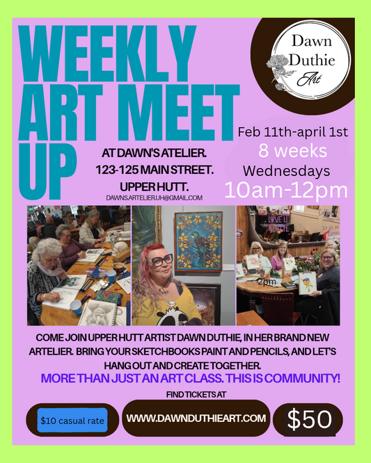 Weekly art meet-up