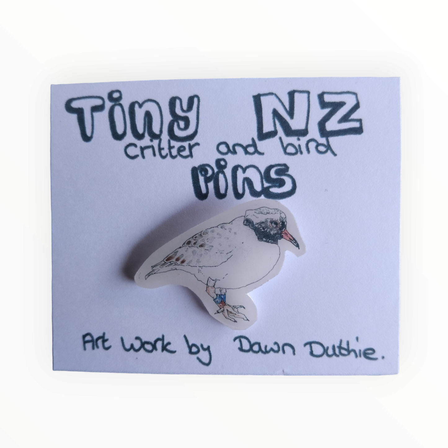 All the Tiny NZ critter and bird pins.