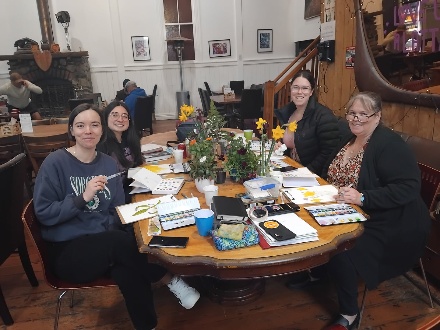 NOVEMBER 30th Watercolour florals for wellbeing workshop