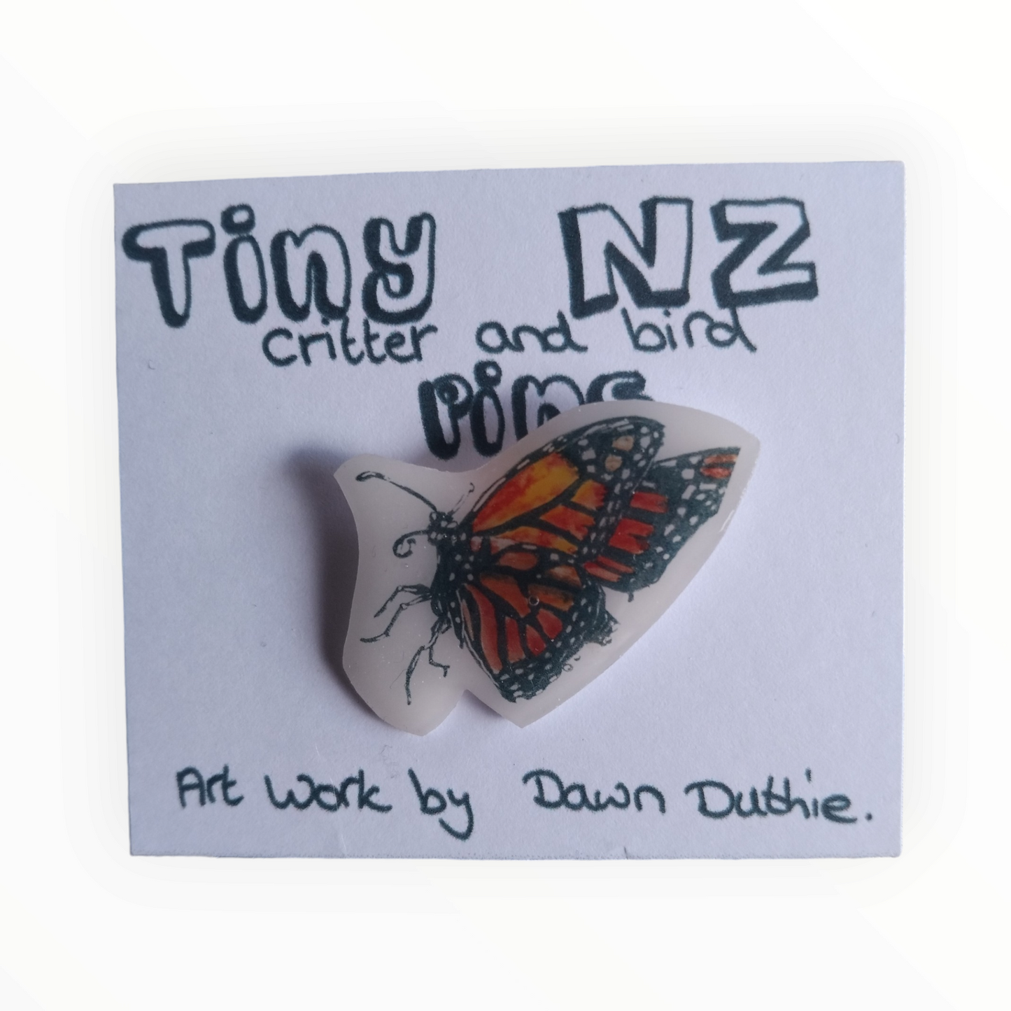 All the Tiny NZ critter and bird pins.